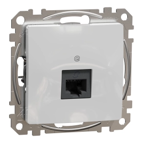 Schneider Electric Sedna Design & Elements - SDD113451 -1xRJ45 Cat5e UTP aljzat, alumínium