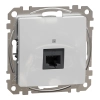 Schneider Electric Sedna Design & Elements - SDD113466 -1xRJ45 Cat6A UTP aljzat, alumínium