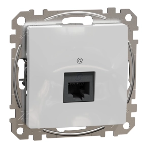   Schneider Electric Sedna Design & Elements - SDD113466 -1xRJ45 Cat6A UTP aljzat, alumínium