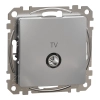 Schneider Electric Sedna Design & Elements - SDD113474 -TV aljzat, átmenő, 7 dB, alumínium