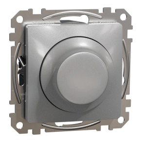   Schneider Electric Sedna Design & Elements - SDD113501 - Fényerőszabályzó, rezisztív/kapacitív, 3-200VA, alumínium