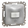 Schneider Electric Sedna Design & Elements - SDD113504 - Mozgásérzékelő, nyomóval, 160°, 10A, alumínium
