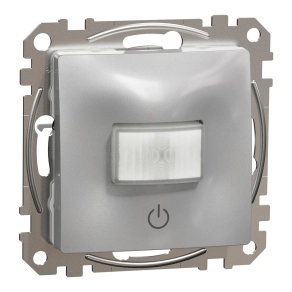 Schneider Electric Sedna Design & Elements - SDD113504 - Mozgásérzékelő, nyomóval, 160°, 10A, alumínium
