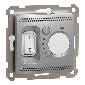   Schneider Electric Sedna Design & Elements - SDD113506 -Szobatermosztát, 10A, alumínium