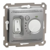 Schneider Electric Sedna Design & Elements - SDD113507 -Szobatermosztát padlófűtéshez, 10A, alumínium