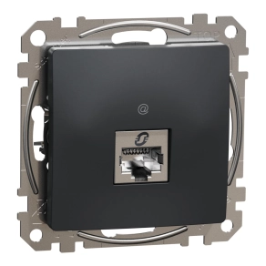   Schneider Electric Sedna Design & Elements - SDD114466S -1xRJ45 Cat6A STP aljzat, antracit