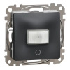 Schneider Electric Sedna Design & Elements - SDD114504 - Mozgásérzékelő, nyomóval, 160°, 10A, antracit