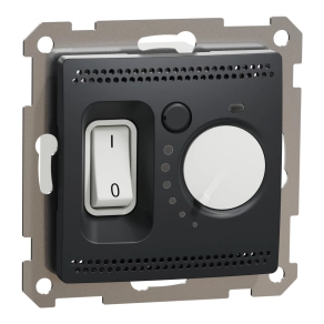   Schneider Electric Sedna Design & Elements - SDD114506 -Szobatermosztát, 10A, antracit