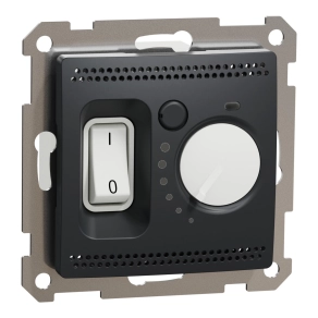   Schneider Electric Sedna Design & Elements - SDD114507 -Szobatermosztát padlófűtéshez, 10A, antracit