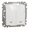 Schneider Electric Sedna Design & Elements - SDD111104 -Redőnykapcsoló, rugós bekötés, 10AX, fehér