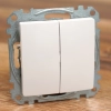 Schneider Electric Sedna Design & Elements - SDD111105 -Csillárkapcsoló, rugós bekötés, 10AX, (105), fehér