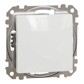   Schneider Electric Sedna Design & Elements - SDD111111 -Egypólusú nyomó, rugós bekötés, 10A, (101N), fehér