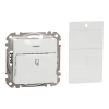 Schneider Electric Sedna Design & Elements - SDD111121 -Kártyás kapcsoló, rugós bekötés, 10A, fehér