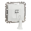 Schneider Electric Sedna Design & Elements - SDD111122 -Egypólusú húzózsinóros nyomó kapcsoló, fehér