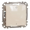 Schneider Electric Sedna Design & Elements - SDD112102 -Kétpólusú kapcsoló, rugós bekötés, 10AX, (102), bézs