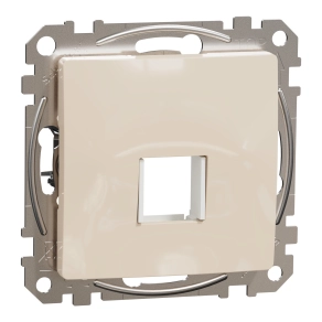 Schneider Electric Sedna Design & Elements - SDD112421 -1xRJ45 adapter, Keystone betétekhez, bézs