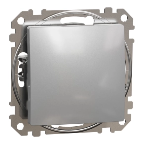 Schneider Electric Sedna Design & Elements - SDD113111 -Egypólusú nyomó, rugós bekötés, 10A, (101N), alumínium