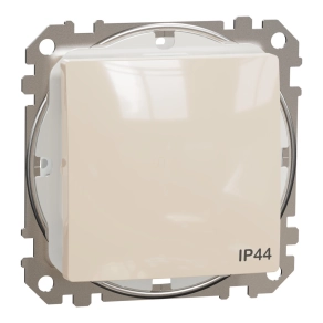   Schneider Electric Sedna Design & Elements - SDD212106 -Váltókapcsoló, rugós bekötés, 10AX, IP44, bézs