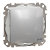 Schneider Electric Sedna Design & Elements - SDD213106 -Váltókapcsoló, rugós bekötés, 10AX, IP44, alumínium