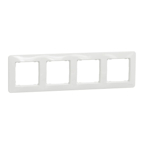   Schneider Electric Sedna Design - SDD311804 -Négyes keret, univerzális, fehér
