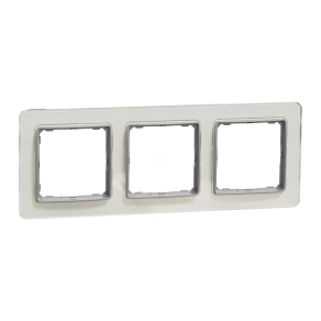   Schneider Electric Sedna Elements - SDD360803 -Hármas keret, univerzális, opál