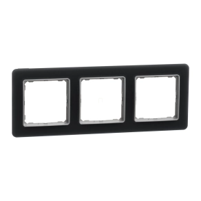   Schneider Electric Sedna Elements - SDD362803 -Hármas keret, univerzális, füstkvarc