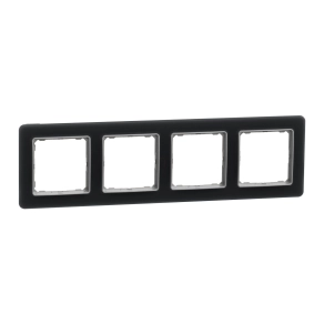   Schneider Electric Sedna Elements - SDD362804 -Négyes keret, univerzális, füstkvarc
