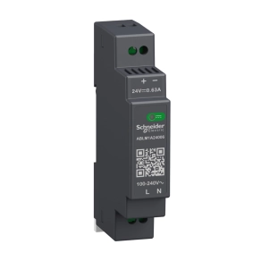   Schneider Electric Phaseo ABL7, ABL8 - ABLM1A24006 - Modicon Modular tápegység, moduláris, DIN sínre szerelhető, 1f, 24 VDC, 0,6 A, 15 W