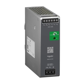 Schneider Electric Phaseo ABL7, ABL8 - ABLS1A12100 - Modicon Optimized tápegység, DIN sínre szerelhető, 1f, 12 VDC, 10 A, 120 W