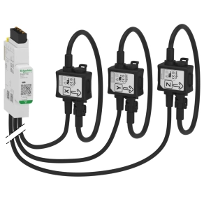   Schneider Electric PowerTag - A9MEM1590 - Energy R200 3P/3PN rope fogyasztásmérő bontható Rogowski áramváltókkal
