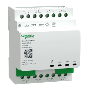 Schneider Electric SpaceLogic KNX - MTN6805-0008 Kapcsoló/Árnyékoló aktor, 8(4), Bővítő