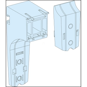   Schneider Electric PrismaSeT - LVS04256 - 10db vízszintes vezetékcsatorna tartó