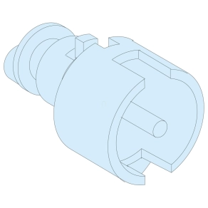   Schneider Electric PrismaSeT - LVS09932 -Kéttollú zár betét 3mm IP55
