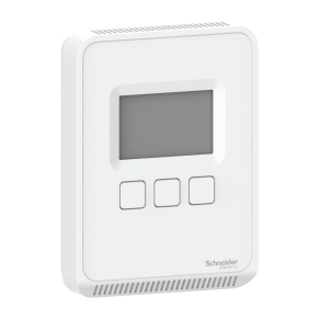 Schneider Electric SpaceLogic Analog - SLASLX2 - páratartalom-érzékelő, LCD-kijelzővel, analóg kimenet