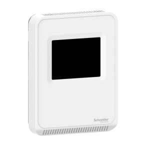 Schneider Electric SpaceLogic Analog - SLASTX2 - páratartalom-érzékelő, érintőkijelzős, analóg kimenet