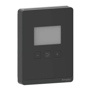 Schneider Electric SpaceLogic Analog - SLABLCX - szén-dioxid érzékelő, LCD-kijelzővel, analóg kimenet, fekete