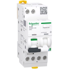   Schneider Electric Acti9 iC40N ARC -82413-A9TPE4640, 1P-N, C, 40A