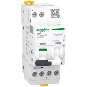   Schneider Electric Acti9 iCV40N -A9TDF3625 - VigiARC kioldó A-SI osztály, 1P-N, C, 25A, 30mA
