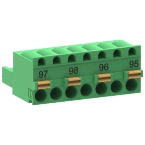   Schneider Electric TeSys LR9G - LA9G82 - bepattintható csatlakozóblokk hőfokvédelmi modulhoz