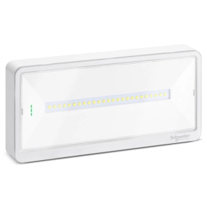   Schneider Electric Exiway Light - OVA44010 vészvilágítási lámpa, IP42, IK09, 1-3 óra, 50-110 lm