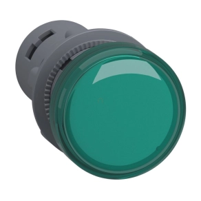   Schneider Electric Easy Harmony XA2 - XA2EVE3LC - LED jelzőlámpa, Ø22, 48V AC/DC, zöld