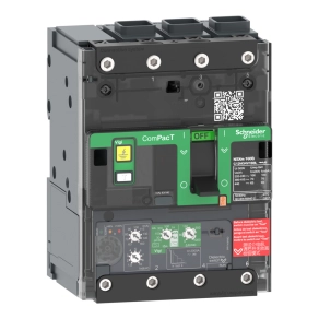   Schneider Electric ComPacT NSXm (2021) - C11B34V025L - Megszakító (25 kA 415 VAC) , 3P 3d, 25 A beállítás Micrologic 4.1 kioldóegység, EverLink csatlakozókkal