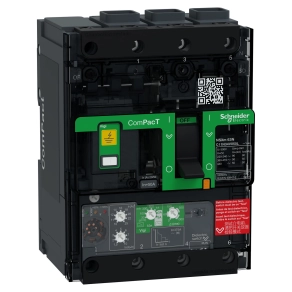 Schneider Electric ComPacT NSXm (2021) - C11N34V050L - Megszakító (50 kA 415 VAC) , 3P 3d, 50 A beállítás Micrologic 4.1 kioldóegység, EverLink csatlakozókkal