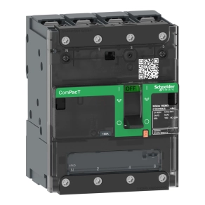   Schneider Electric ComPacT NSXm NA (2021) - C114050BS - Kapcsoló 100NA AC 4P 50A kábeles csatlakozás