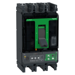 Schneider Electric ComPacT NSX (2021) - C63N34V570 - megszakító, 50 kA 415 VAC, MicroLogic 4.3 Vigi kioldóegység 570 A, 3P3d