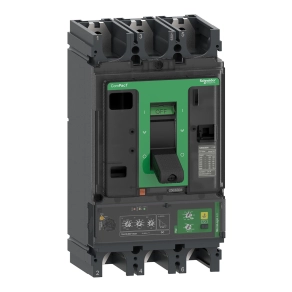 Schneider Electric ComPacT NSX (2021) - C63H34V570 - Megszakító NSX630H, 70 kA 415 VAC, MicroLogic 4.3 Vigi kioldóegység 570 A, 3P3d