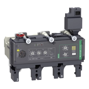 Schneider Electric ComPacT NSX (2021) - C6334A570 - Kioldóegység MicroLogic 4.3 AL NSX 630 megszakítóhoz, elektronikus, beállítás 570A, 3P3d