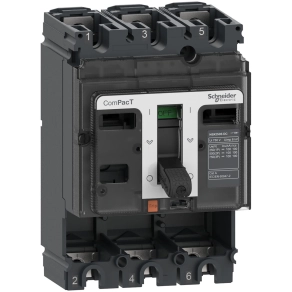   Schneider Electric ComPacT for DC (2021) - C16S3D - Alapkészülék NSX160S 100kA DC 3P 160A