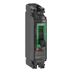 Schneider Electric ComPacT NSX (2021) - C25N1TM250 - Megszakító NSX250N AC, 25 kA 240 VAC, TMD kioldóegység 250 A, 1P1d
