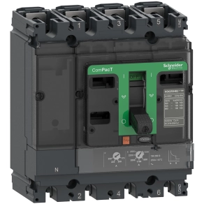 Schneider Electric ComPacT NSX (2021) - C10F6TM050 - Megszakító NSX100F, 36 kA 415 VAC, TMD kioldóegység 50 A, 4P3d